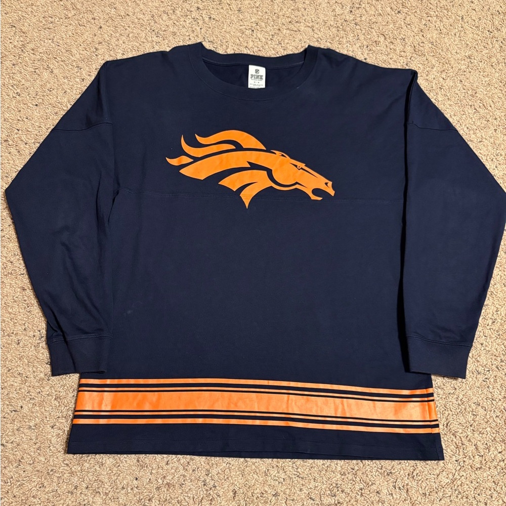 Victoria Secret PINK long sleeve Denver Broncos Shirt